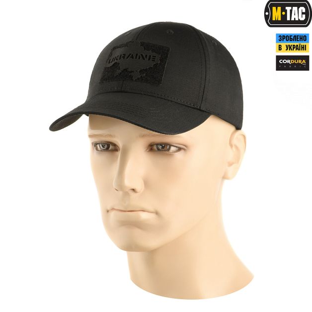 M-Tac нашивка Ukraine (контур) скрізна Laser Cut Black