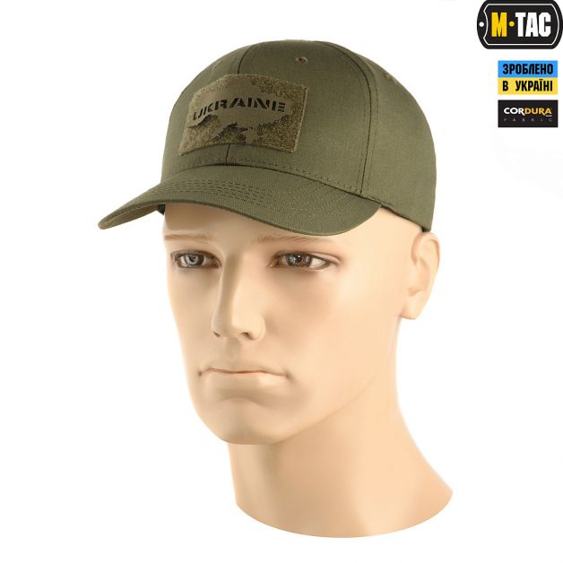 M-Tac нашивка Ukraine (контур) скрізна Laser Cut Ranger Green