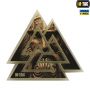 M-Tac нашивка Валькнут 3D ПВХ светонакопитель/Coyote