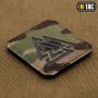 M-Tac нашивка Валькнут Laser Cut Black/Multicam