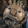 M-Tac нашивка War is Hell 3D PVC Coyote