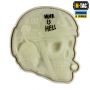 M-Tac нашивка War is Hell 3D PVC GID