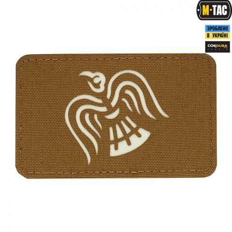 M-Tac нашивка Знамя Ворона Laser Cut светонакопитель/Coyote