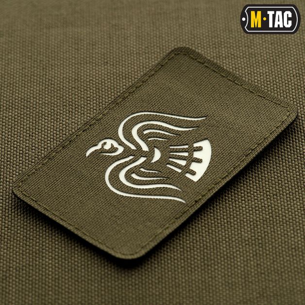 M-Tac нашивка Знамя Ворона Laser Cut светонакопитель/Ranger Green