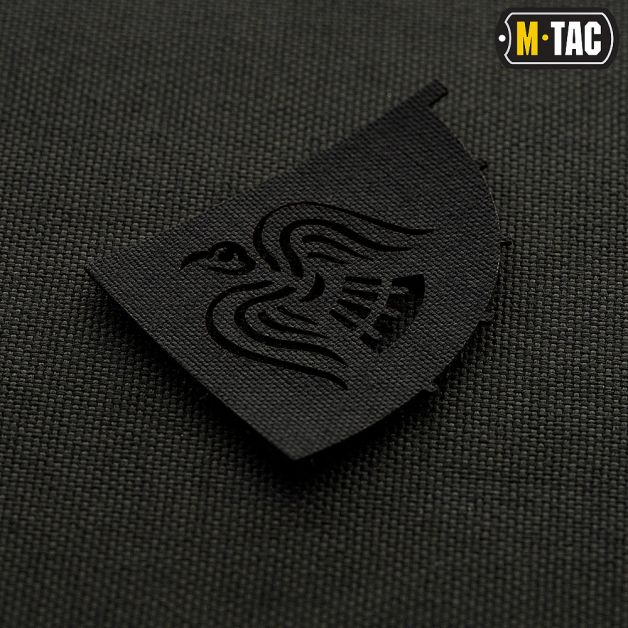 M-Tac нашивка Знам'я Ворона скрізна Laser Cut Black