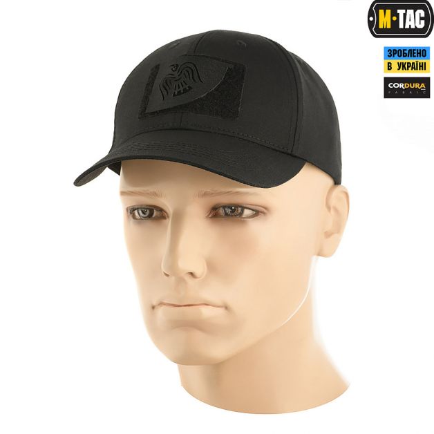 M-Tac нашивка Знам'я Ворона скрізна Laser Cut Black