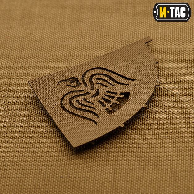 M-Tac нашивка Знам'я Ворона скрізна Laser Cut Coyote