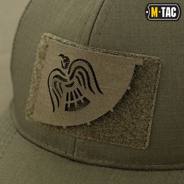 M-Tac нашивка Знам'я Ворона скрізна Laser Cut Ranger Green