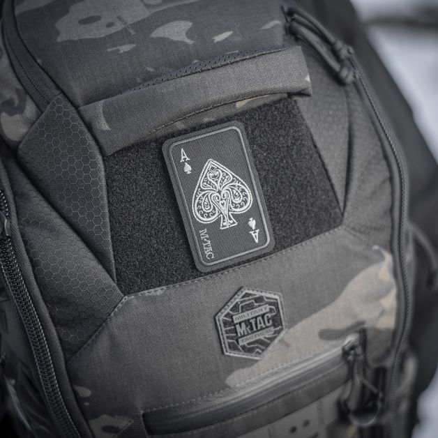 M-Tac нашивка Ace of Spades (вышивка) Black