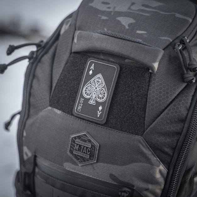 M-Tac нашивка Ace of Spades (вышивка) Black