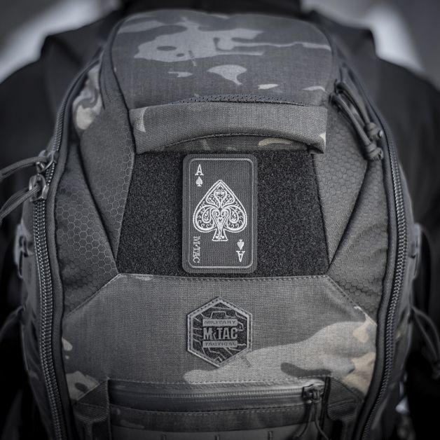 M-Tac нашивка Ace of Spades (вышивка) Black