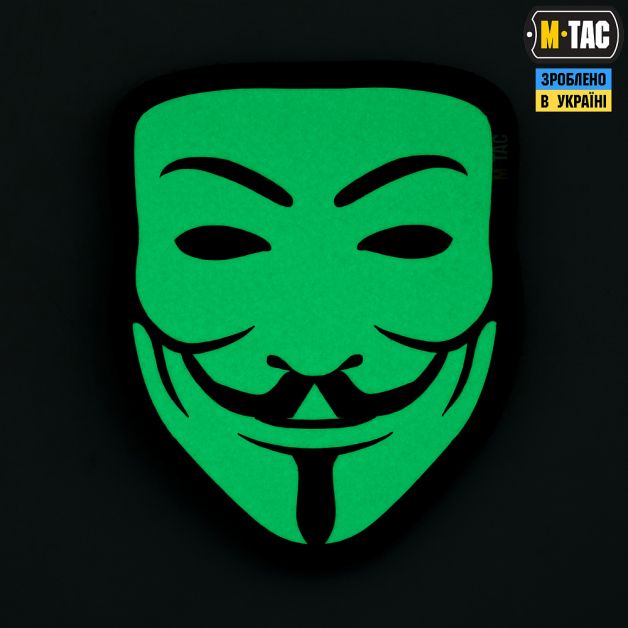 M-Tac нашивка Anonymous Black/GID