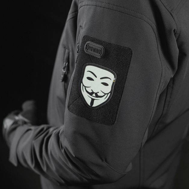 M-Tac нашивка Anonymous Black/GID