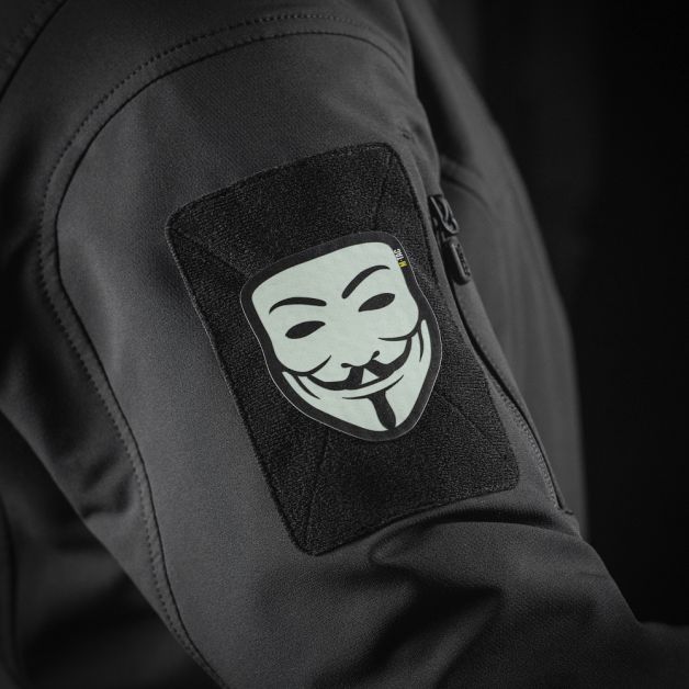 M-Tac нашивка Anonymous Black/GID