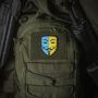 M-Tac нашивка Anonymous Black/Yellow/Blue