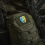 M-Tac нашивка Anonymous Black/Yellow/Blue