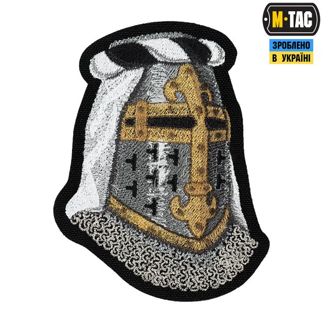 M-Tac нашивка Topfhelm (вышивка) Black