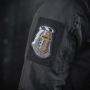 M-Tac нашивка Topfhelm (вышивка) Black