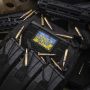 M-Tac нашивка Ukraine in the Fight (80х50 мм)