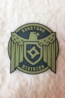 SvaStone нашивка Eagle Olive