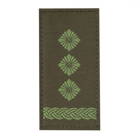 Погон на липучке Полковник олива (жаккард)