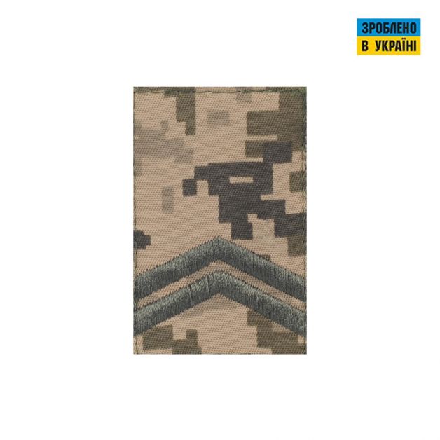 Погон нагрудный на липучке Младший сержант MM14