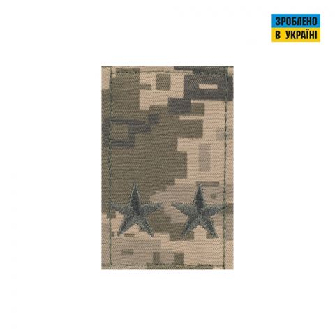 Погон нагрудный на липучке Подполковник MM14