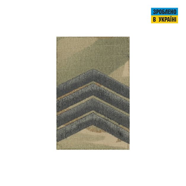 Погон нагрудний на липучці Старший сержант MTP