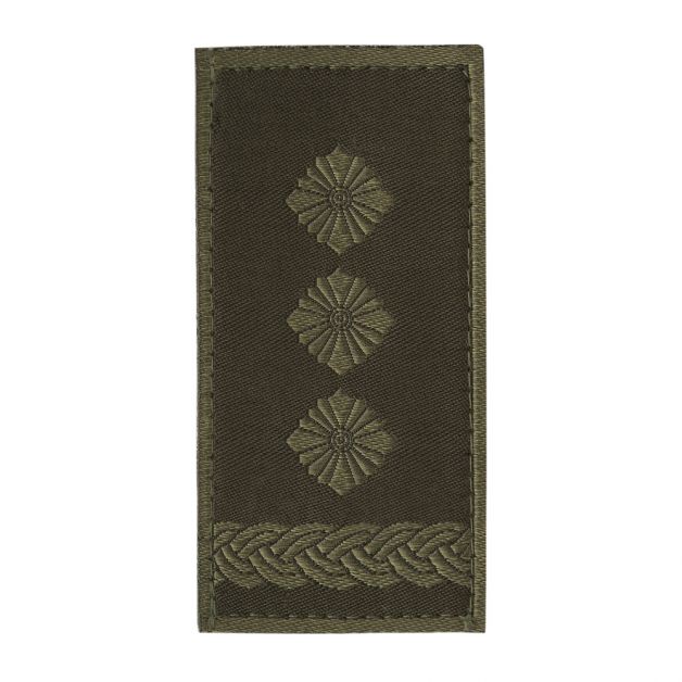 Погон НГУ на липучці Полковник (жаккард) олива