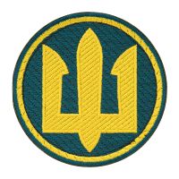 Нашивка Морська піхота круглая