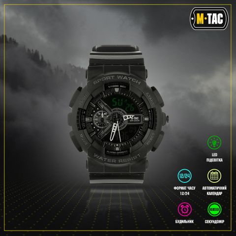 M-Tac часы Sport Black