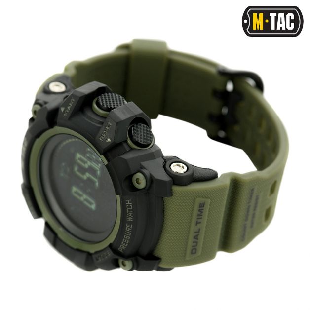 M-Tac часы тактические Adventure Black/Olive