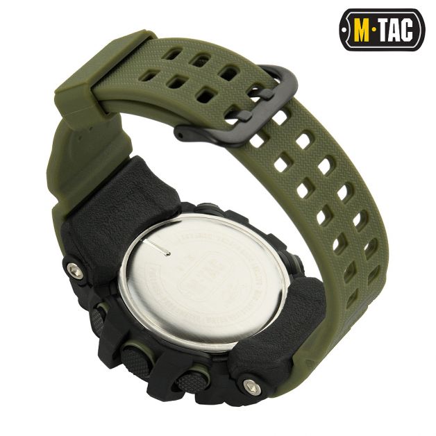 M-Tac часы тактические Adventure Black/Olive