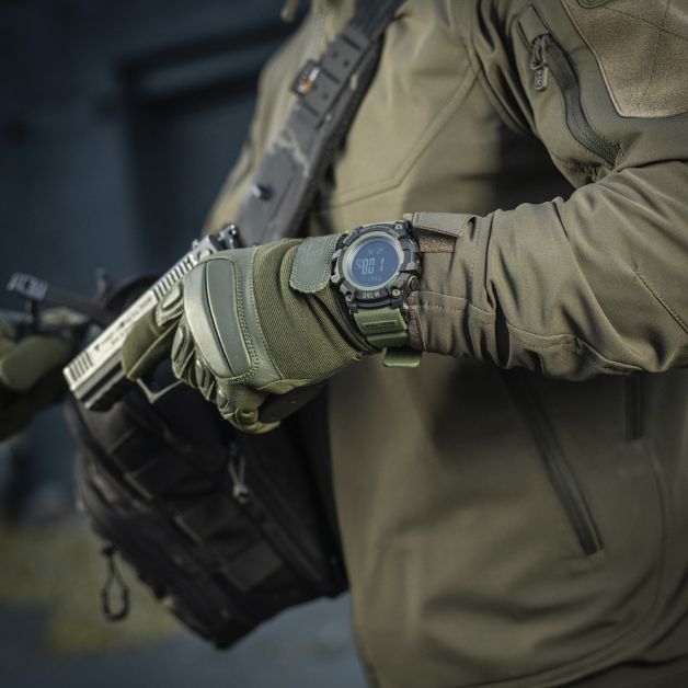 M-Tac часы тактические Adventure Black/Olive