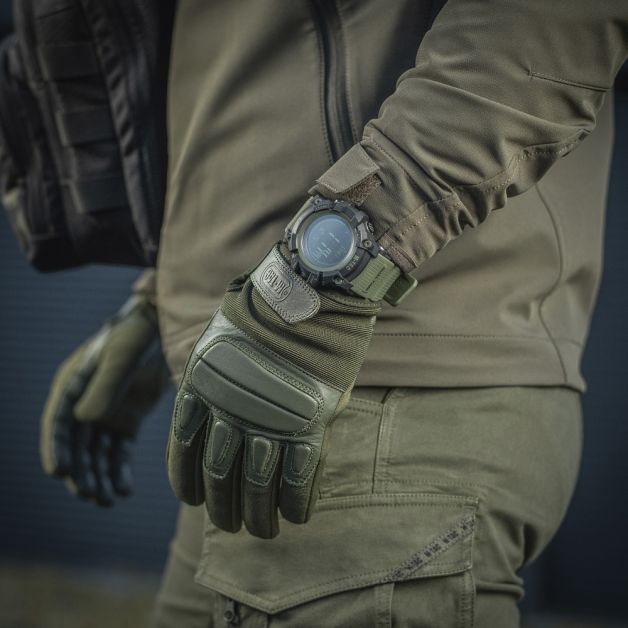 M-Tac часы тактические Adventure Black/Olive