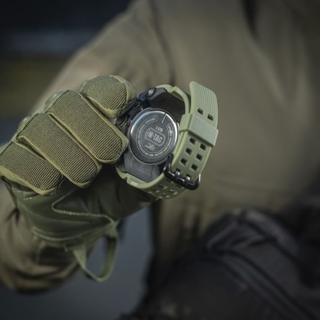 M-Tac часы тактические Adventure Black/Olive