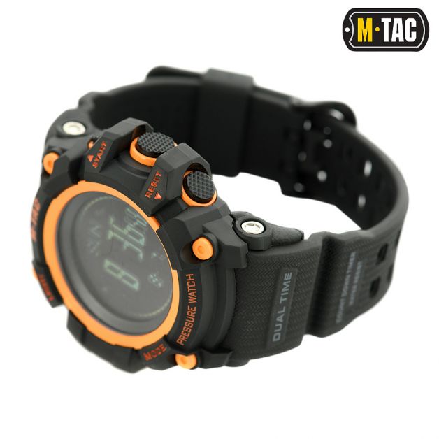 M-Tac часы тактические Adventure Black/Orange