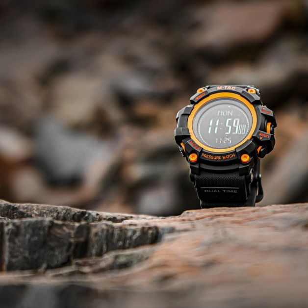M-Tac часы тактические Adventure Black/Orange