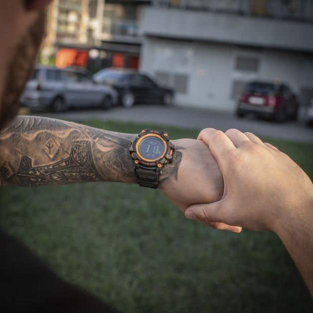 M-Tac часы тактические Adventure Black/Orange