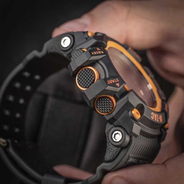 M-Tac часы тактические Adventure Black/Orange