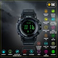 M-Tac часы тактические Adventure Black