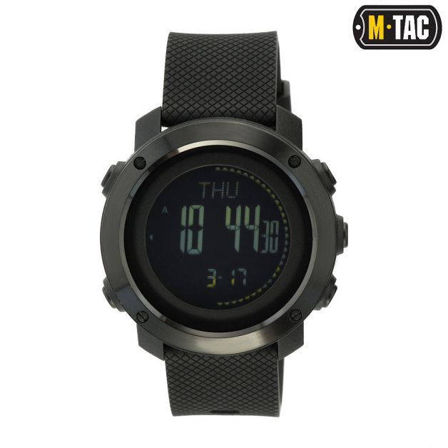 M-Tac часы тактические мультифункциональные Black