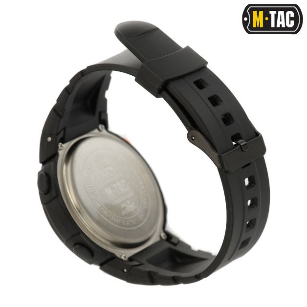 M-Tac годинник тактичний з компасом Black