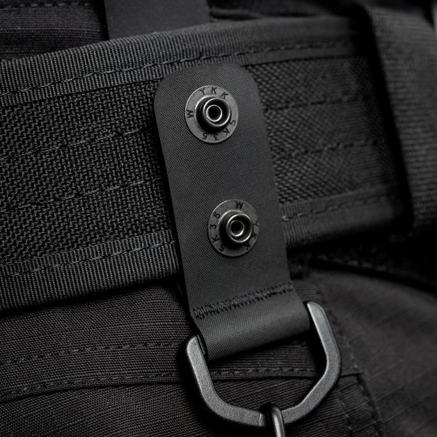 M-Tac кріплення з D-кільцем на тактичний ремінь (2 шт) Black