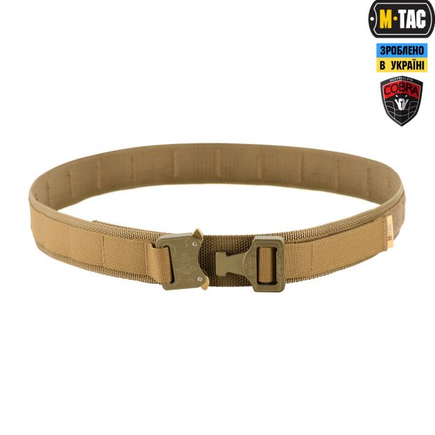 M-Tac ремінь Cobra Buckle Tactical Belt Coyote