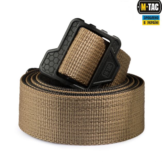 M-Tac ремень Double Duty Tactical Belt Hex Coyote/Black