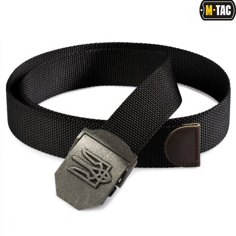 M-Tac ремень с Тризубом Black