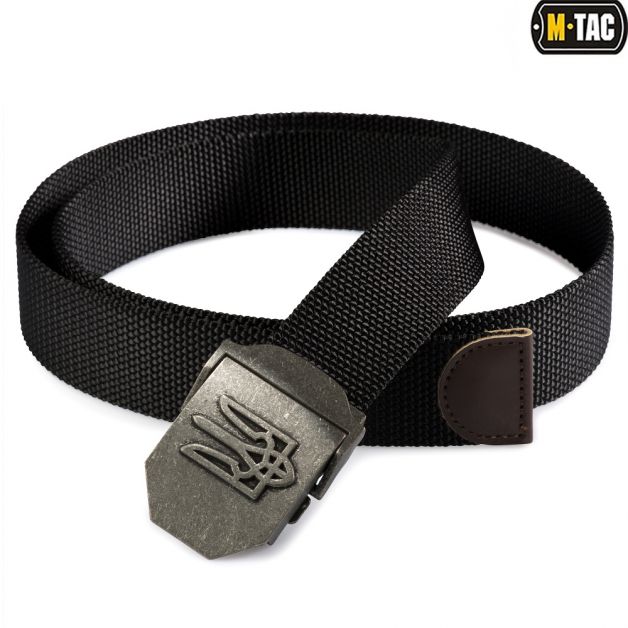 M-Tac ремень с Тризубом Black
