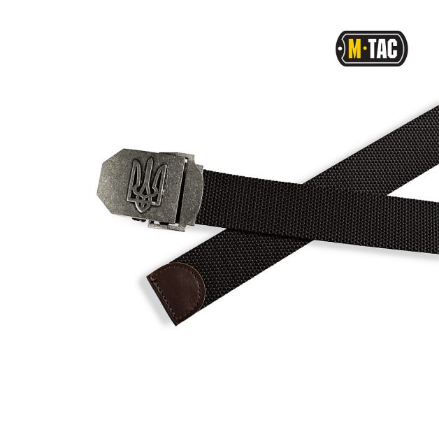 M-Tac ремень с Тризубом Black