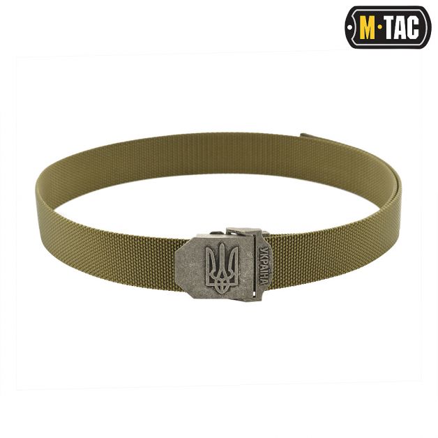 M-Tac ремень с Тризубом (тип 2) Olive
